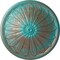 Ekena Millwork Brontes Ceiling Medallion (Fits Canopies up to 3 5/8"), 25 1/2"OD x 5 1/2"P, Copper Green Patina CM25BRCGS - alternate 1